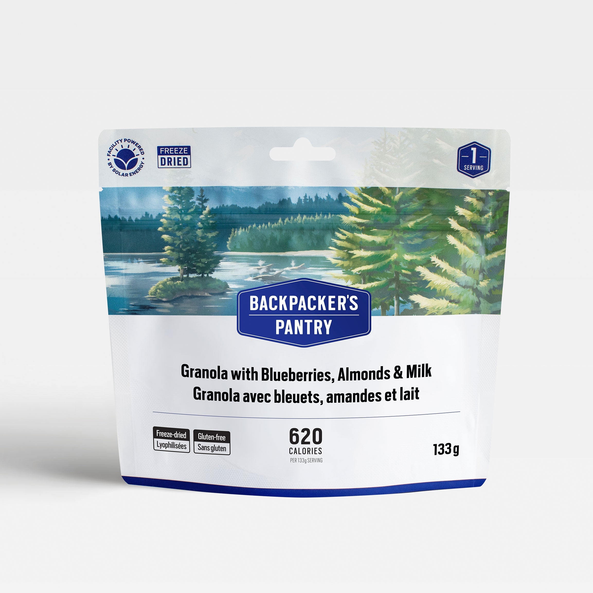 Granola w/ Blueberries, Almonds & Milk Backpacker's Pantry Canada