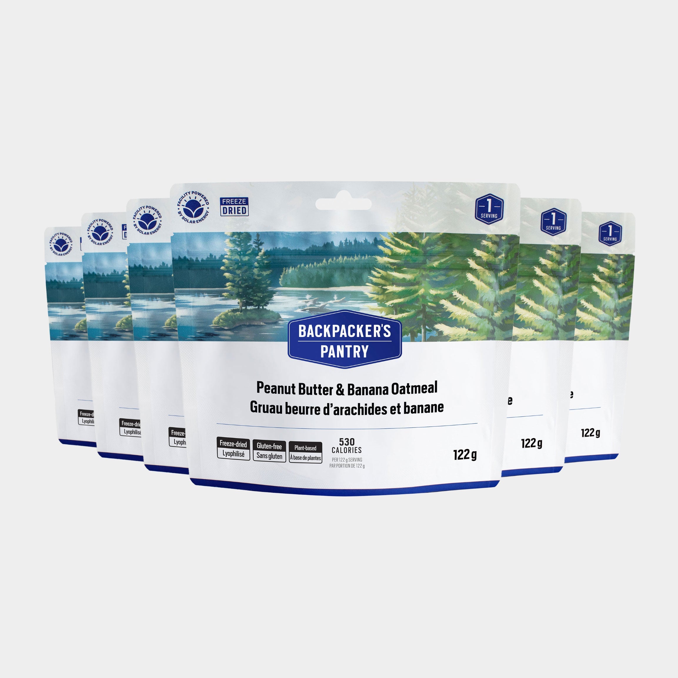 Peanut Butter & Banana Oatmeal Backpacker's Pantry Canada