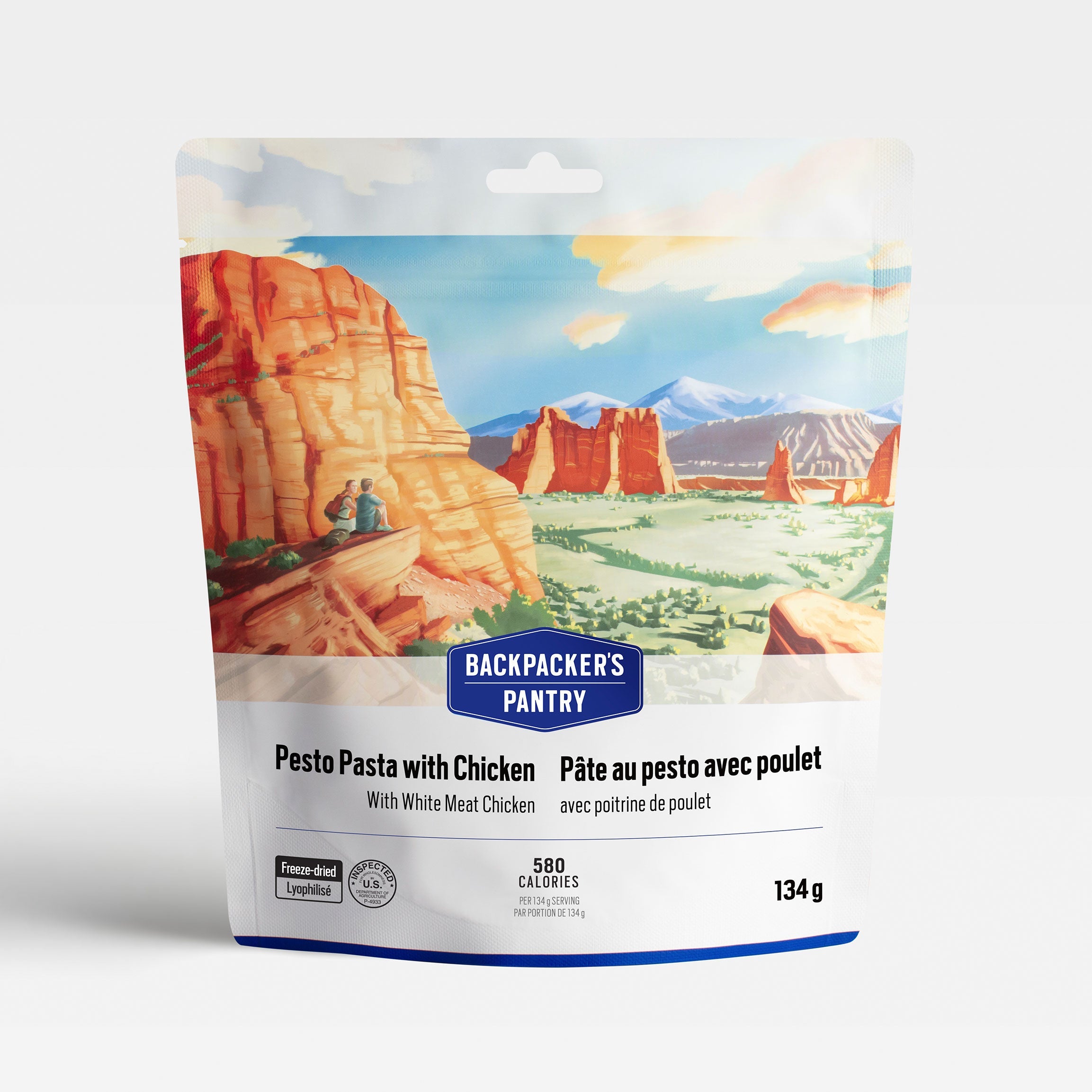 Pesto Pasta with Chicken Backpacker's Pantry Canada