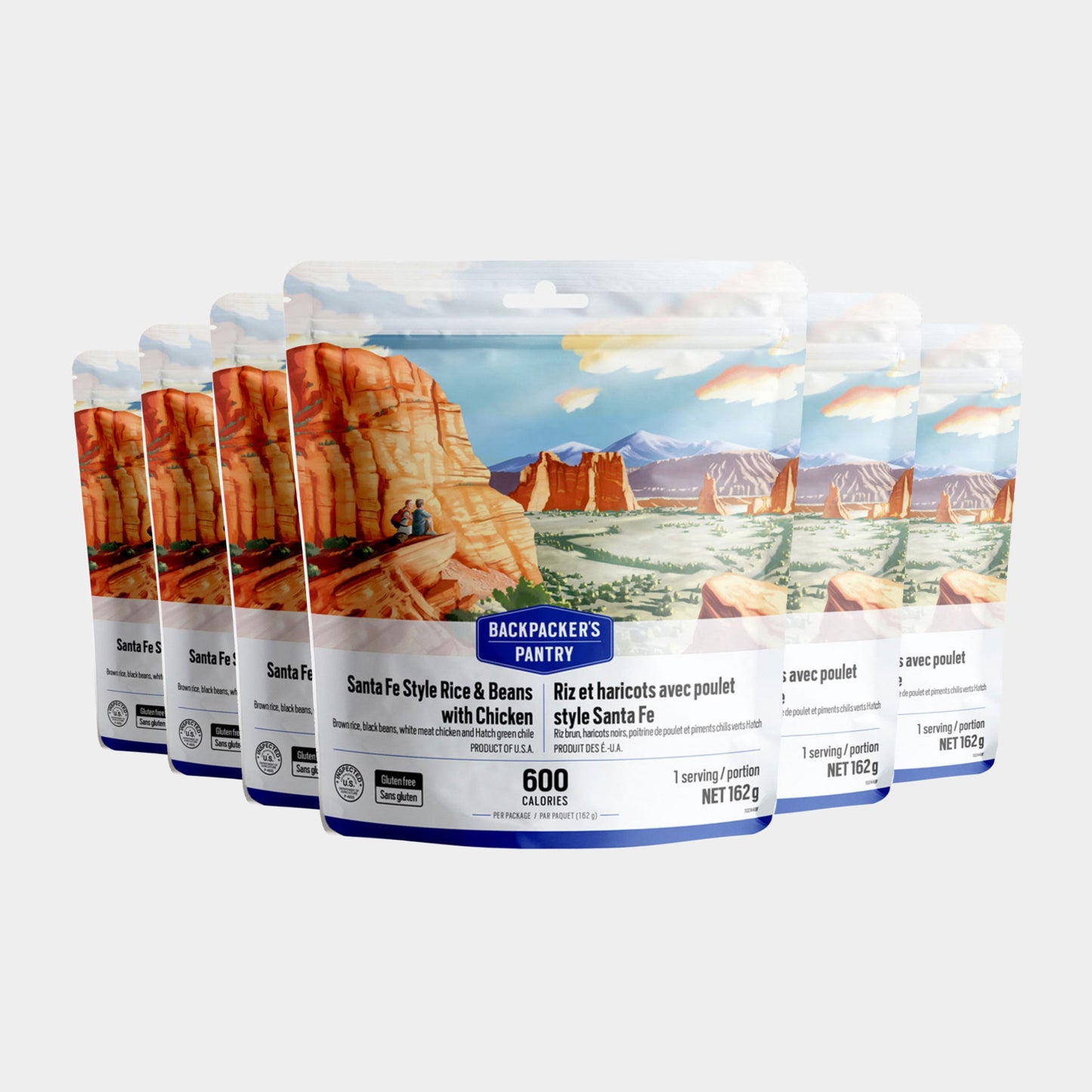 Santa Fe Style Rice & Beans with Chicken Backpacker's Pantry Canada