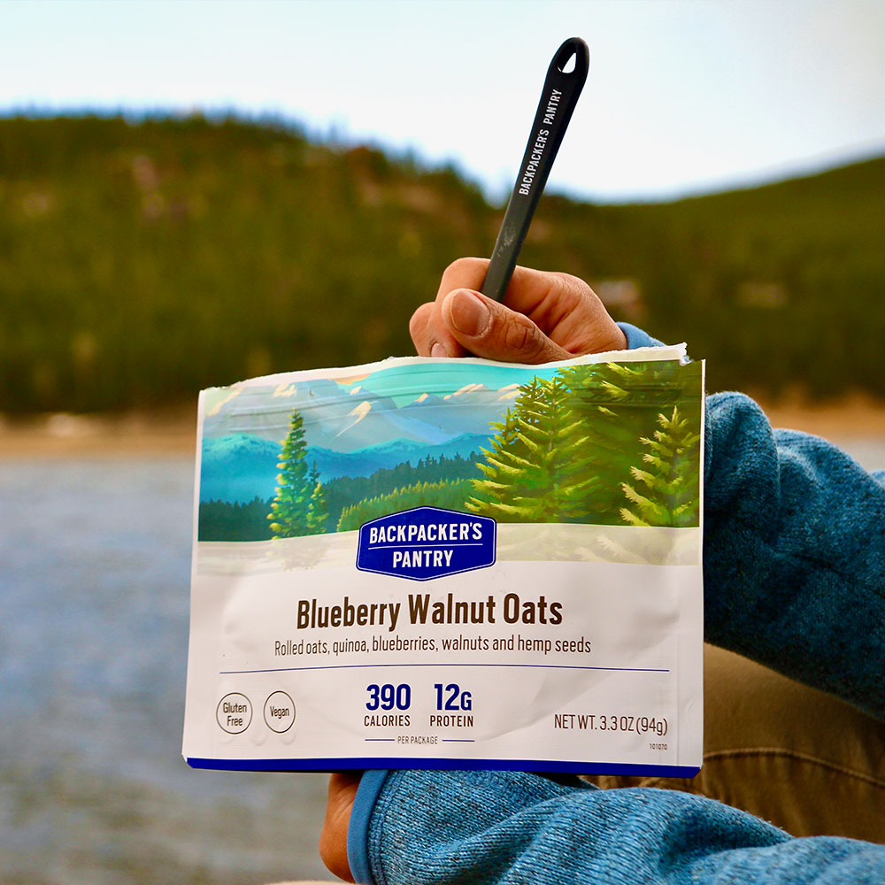 Granola w/ Blueberries, Almonds & Milk Backpacker's Pantry Canada