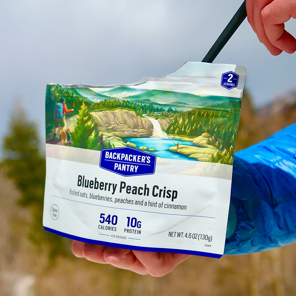 Blueberry Peach Crisp Backpacker's Pantry Canada
