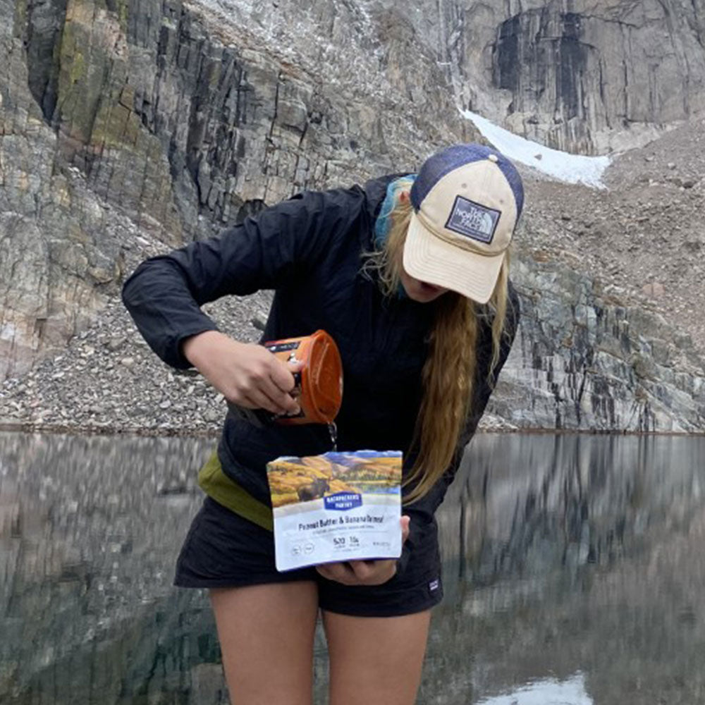 Peanut Butter & Banana Oatmeal Backpacker's Pantry Canada