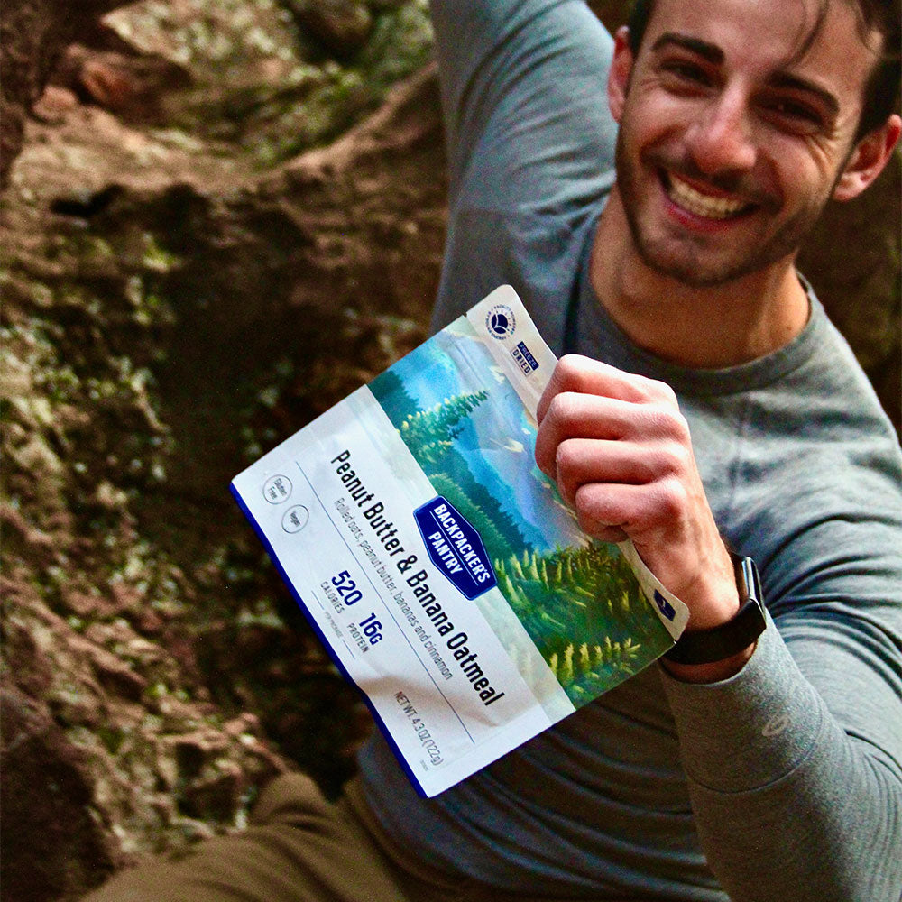 Peanut Butter & Banana Oatmeal Backpacker's Pantry Canada