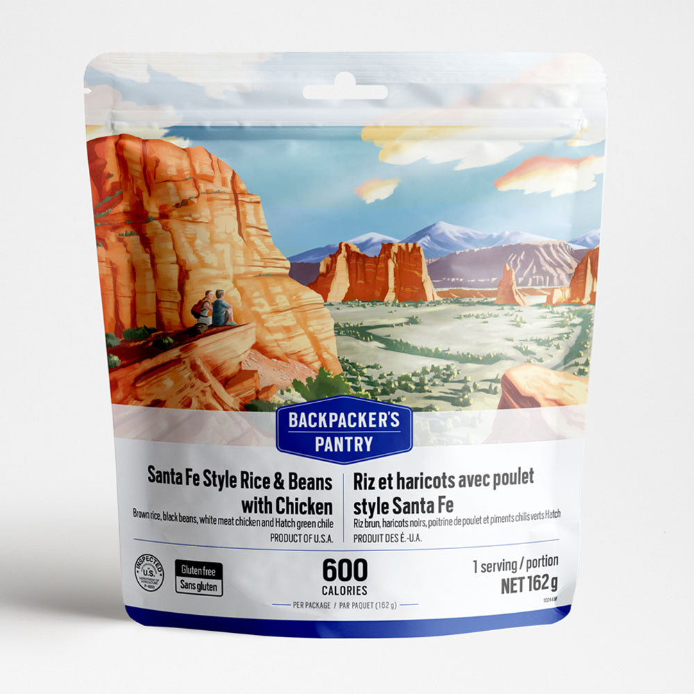 Santa Fe Style Rice & Beans with Chicken Backpacker's Pantry Canada
