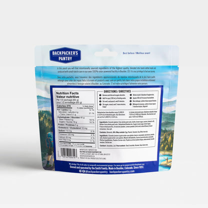 Blueberry Peach Crisp Backpacker's Pantry Canada
