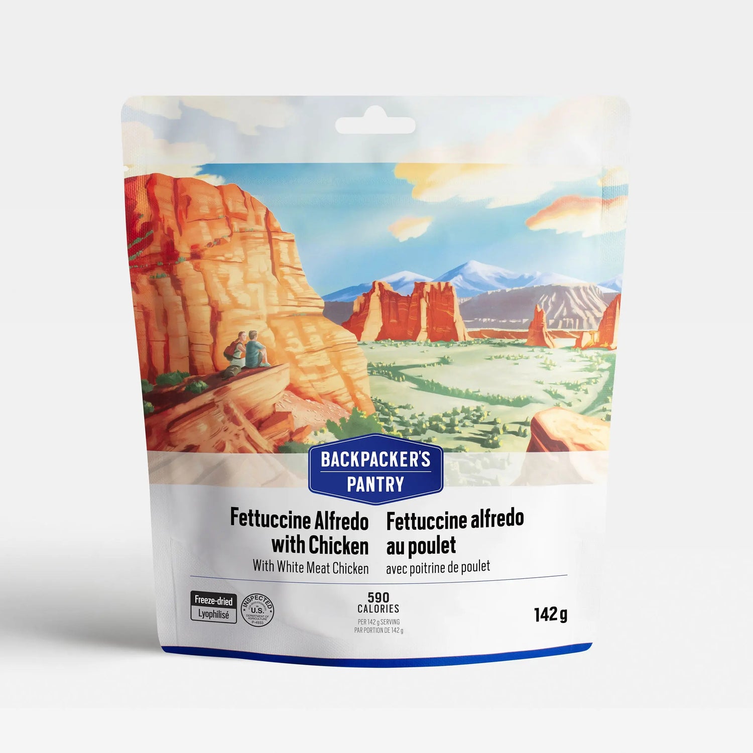 Fettuccini Alfredo with Chicken Backpacker's Pantry Canada