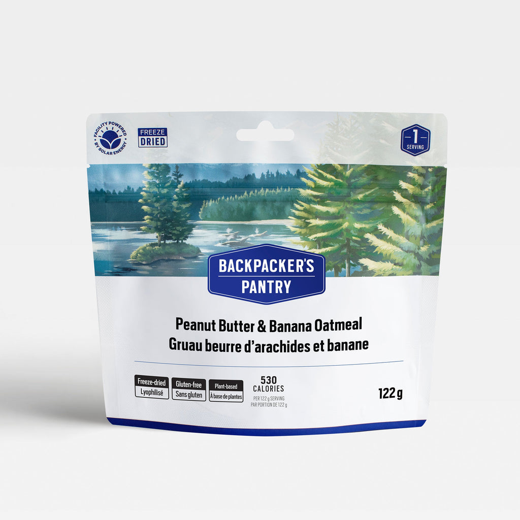 Peanut Butter & Banana Oatmeal Backpacker's Pantry Canada