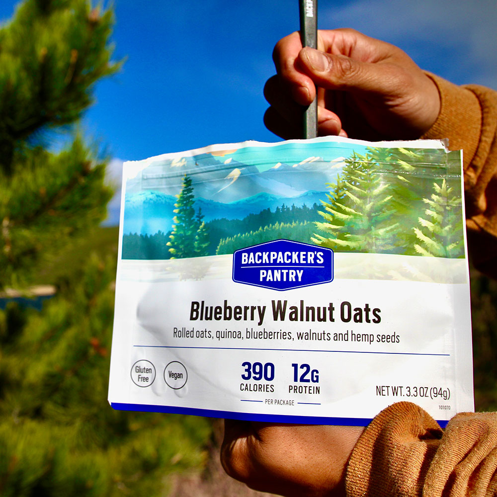 Granola w/ Blueberries, Almonds & Milk Backpacker's Pantry Canada