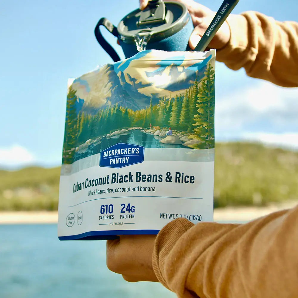 Cuban Coconut Rice & Black Beans Backpacker's Pantry Canada