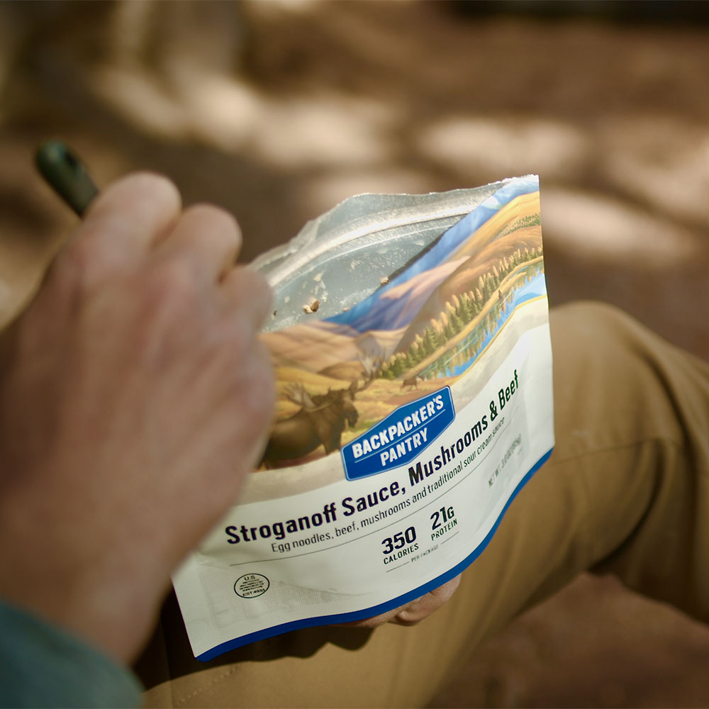 Stroganoff Sauce, Mushrooms & Beef Backpacker's Pantry Canada